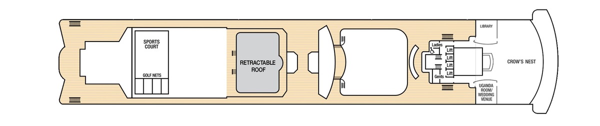 Deck 13 - Sun Deck